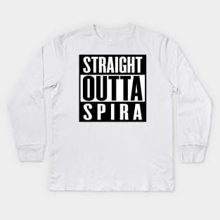 Straight Outta Spira Kids Long Sleeve T-Shirt